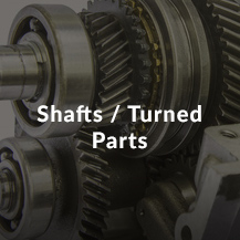 Shafts and turned parts